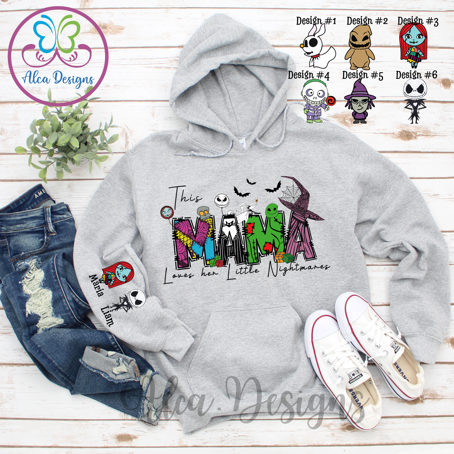 This Mama Loves Her Little Nightmares Hoodie/Crewneck