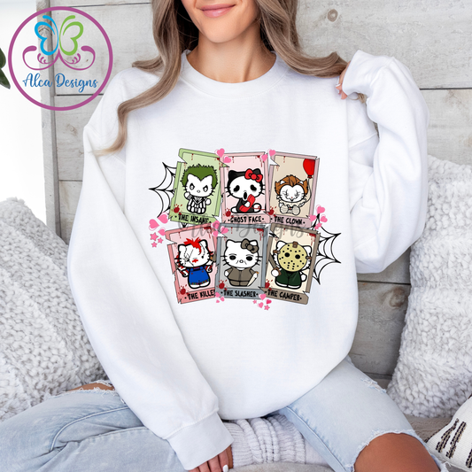 Hello Kitty Halloween Horror Hoodie/Crewneck