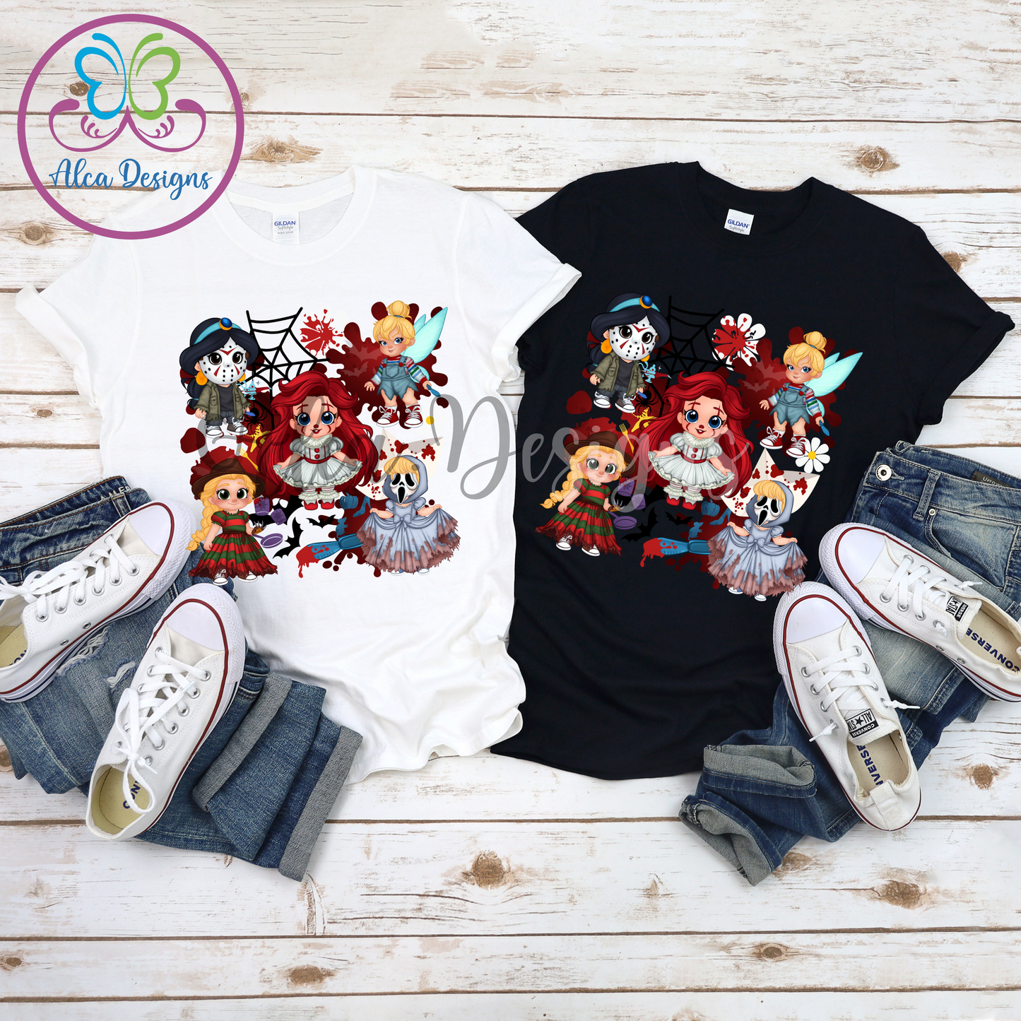 Spooky Disney Princesses T-Shirt