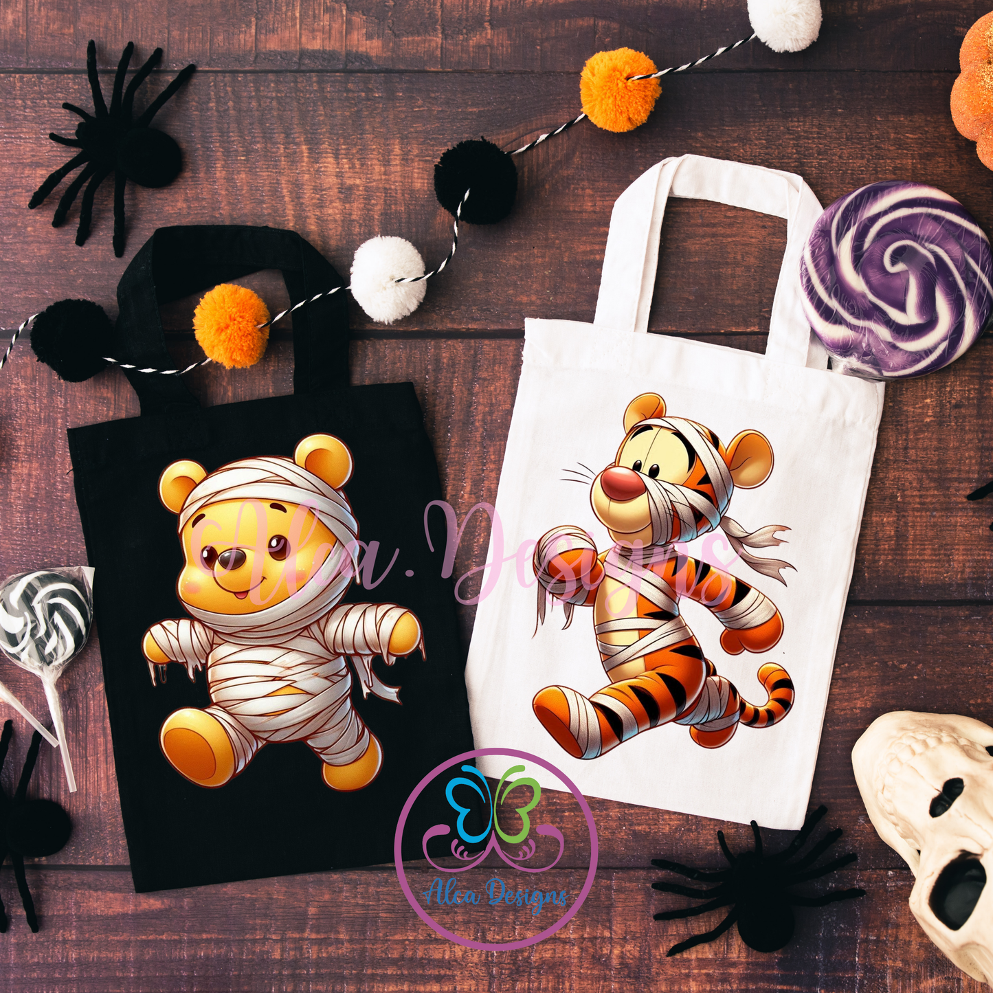 Winnie the pooh Trick or Treat Tote Bag