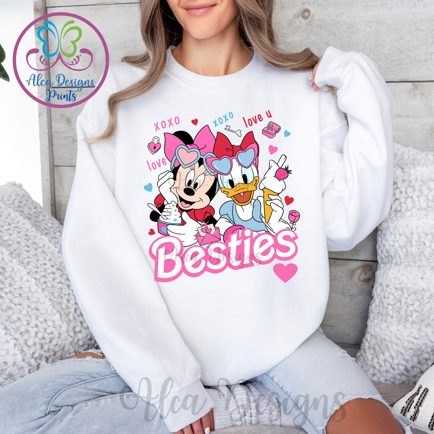 Disney Besties Hoodie/Crewneck