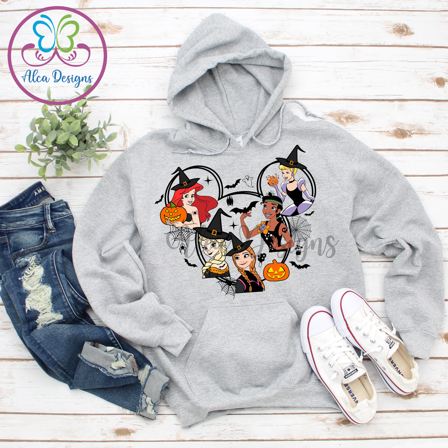 Disney Spooky Princess Hoodie/Crewneck