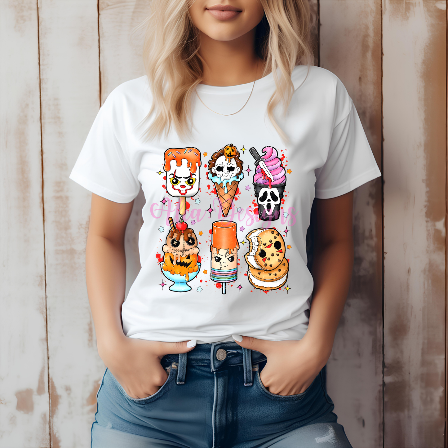 Summer Halloween ice cream T-Shirt