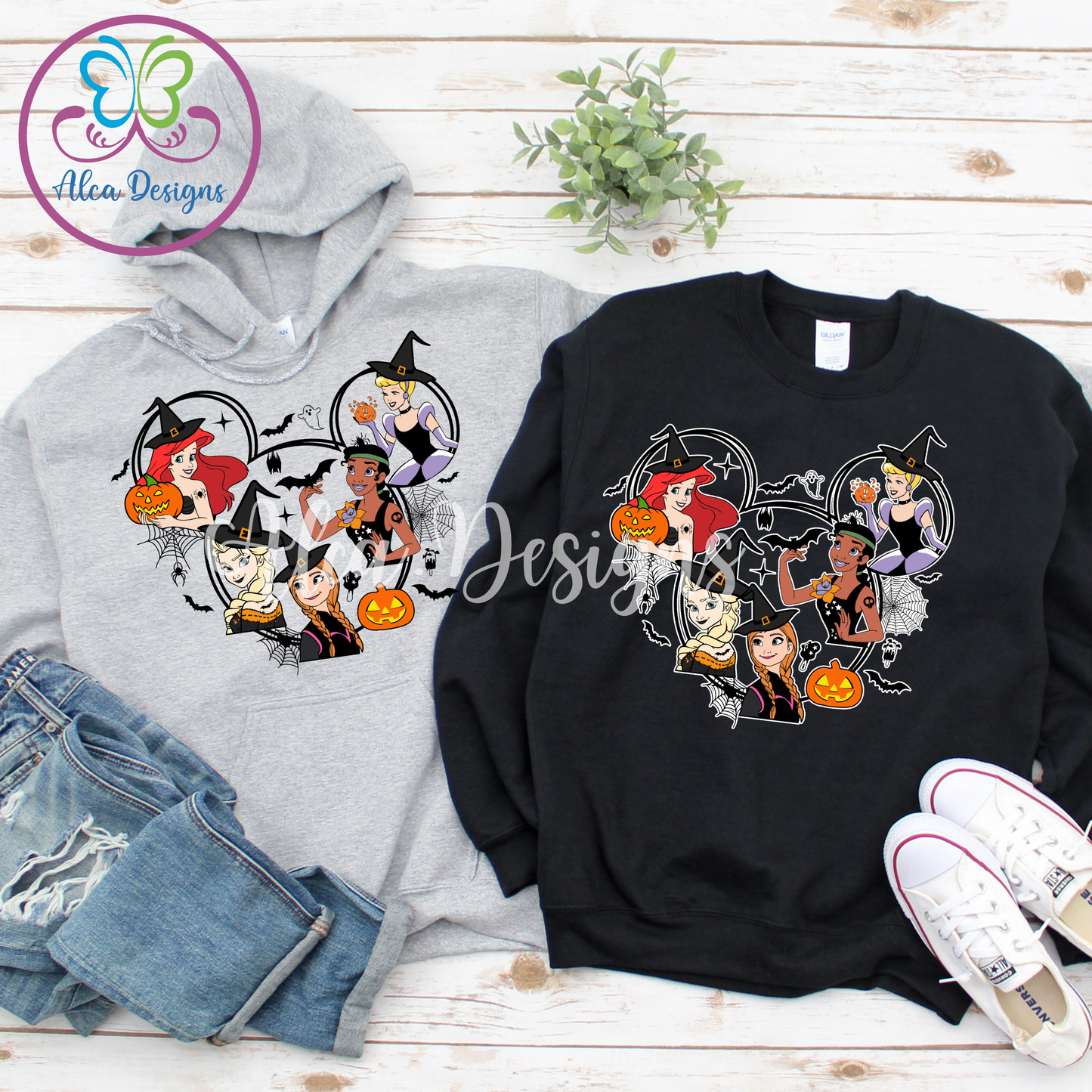 Disney Spooky Princess Hoodie/Crewneck