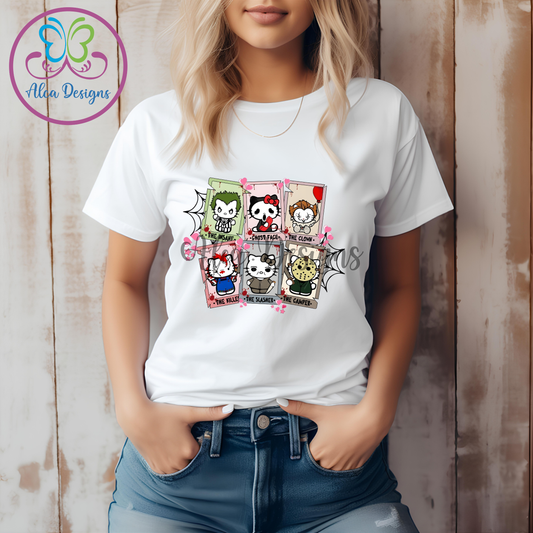 Hello Kitty Halloween horror T-Shirt