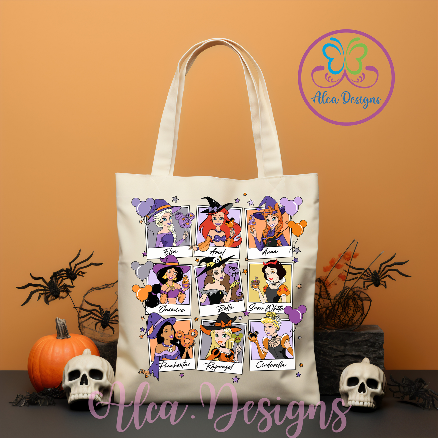 Disney princess tote bag